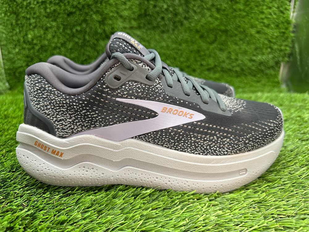 Brooks Ghost Max 2 1204201D005 Athletic Sneaker Women's 7.5D Black Mesh Jogging
